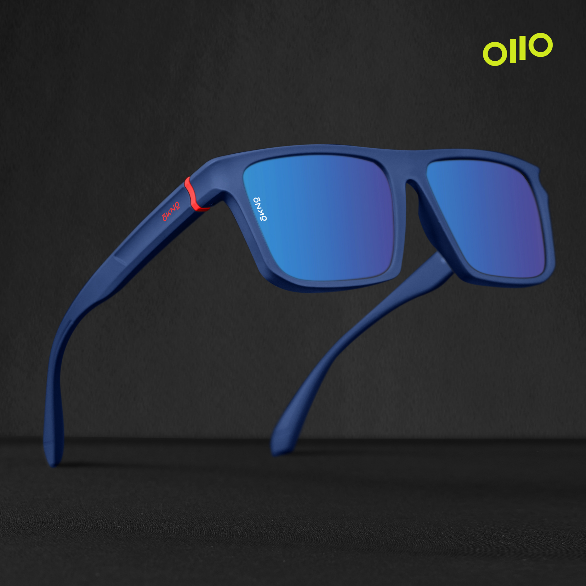 Barton Matte Navy OKNO Eyewearlabs