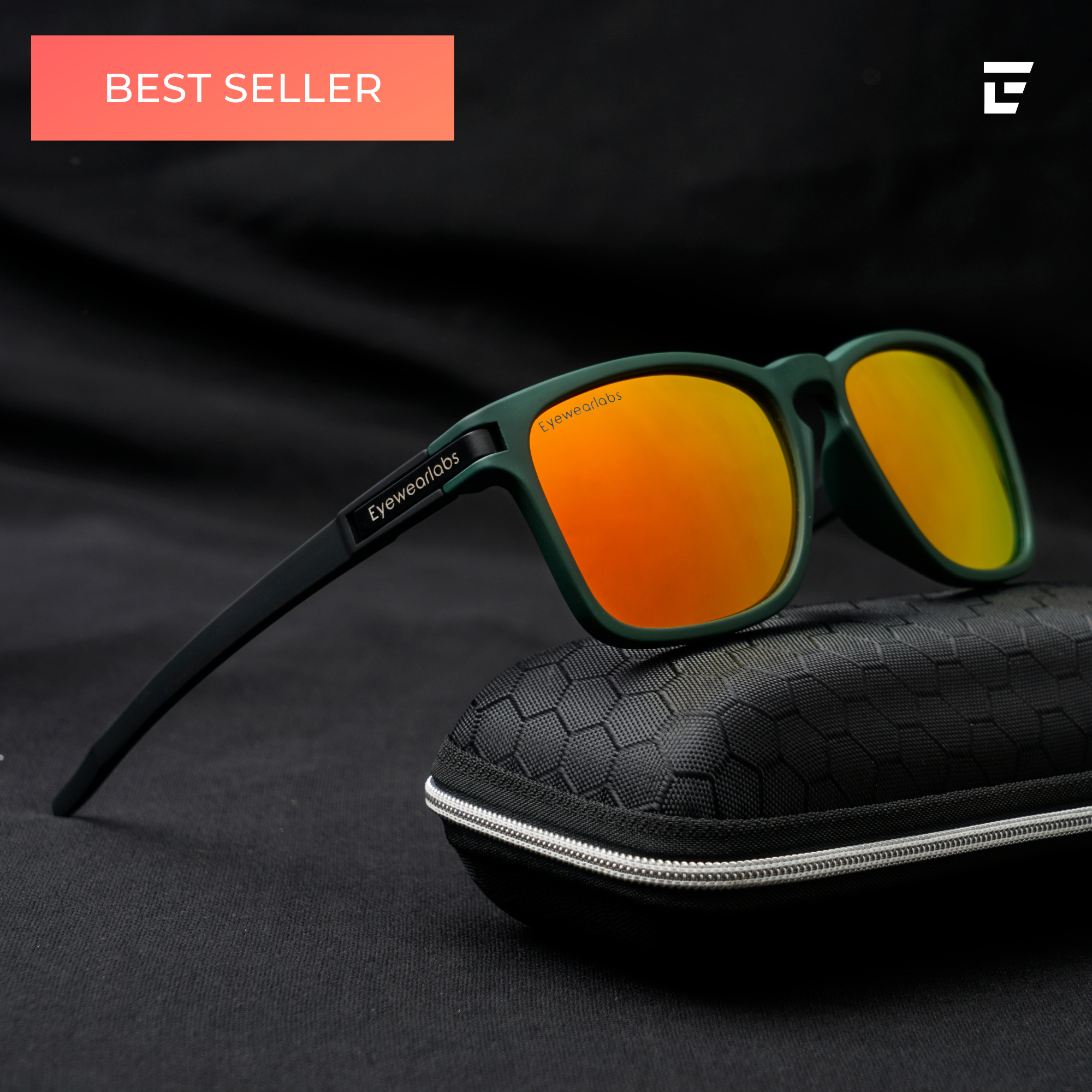 Buy Classic Olive Green Sunglasses for Men Online at Eyewearlabs