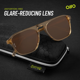 Haydn | Tan Brown Prescription Lens