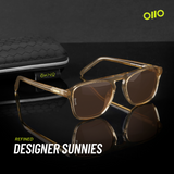 Haydn | Tan Brown Prescription Lens