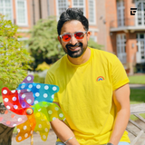 Crystal Orange Mirror  Prescription Lens