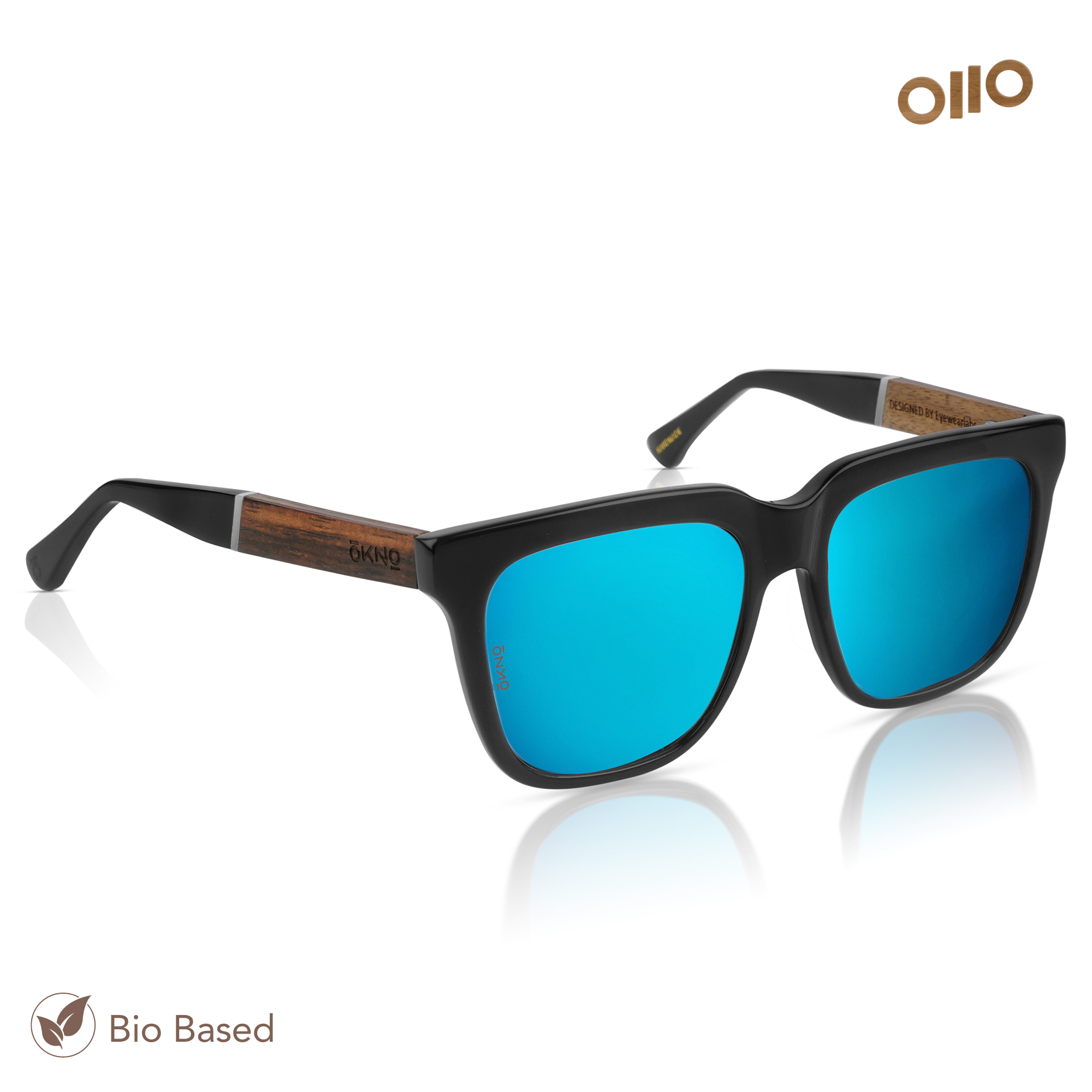Sawa Handcrafted Wooden Sunglasses by OKNO Eyewearlabs