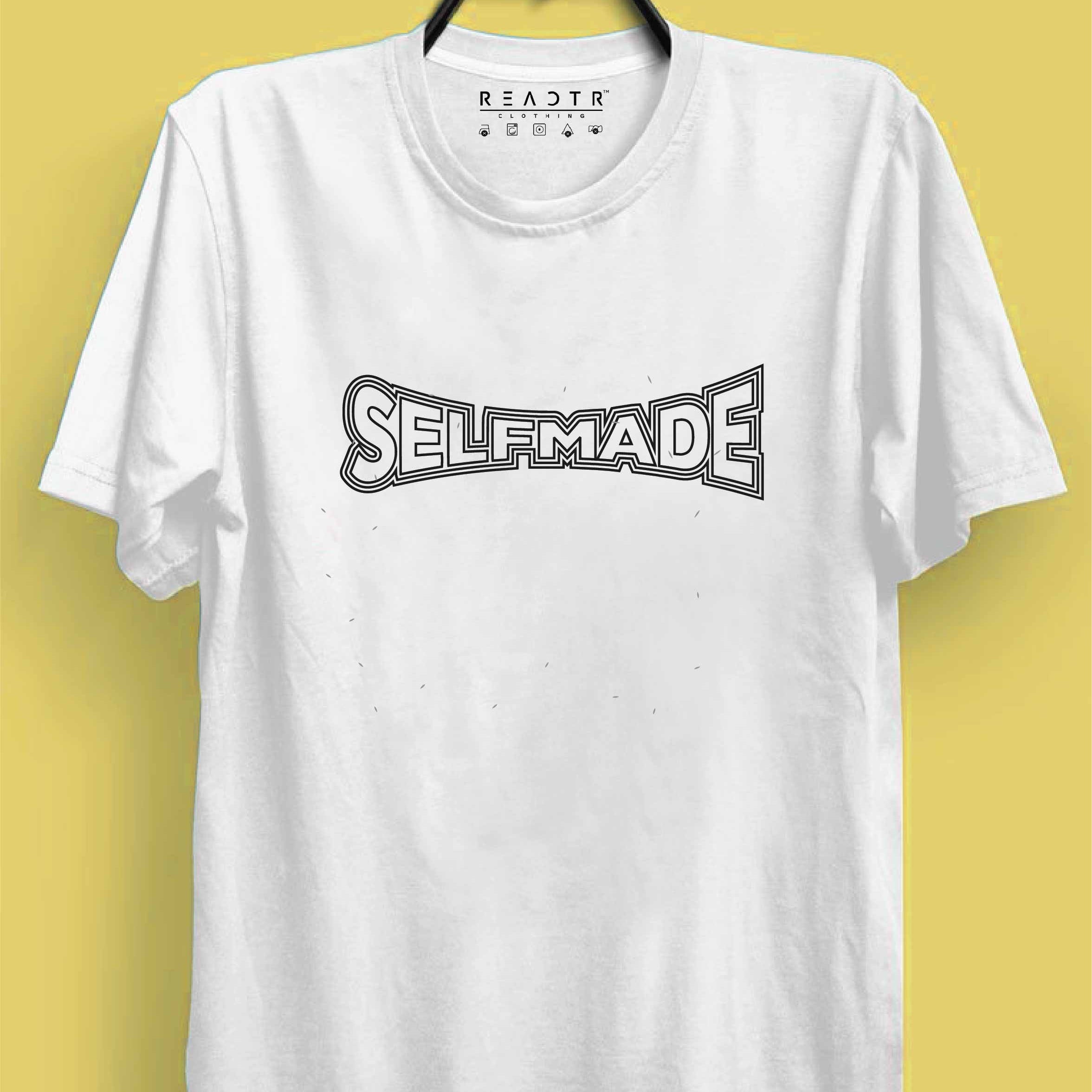 Selfmade Reactr Tshirts For Men - Eyewearlabs