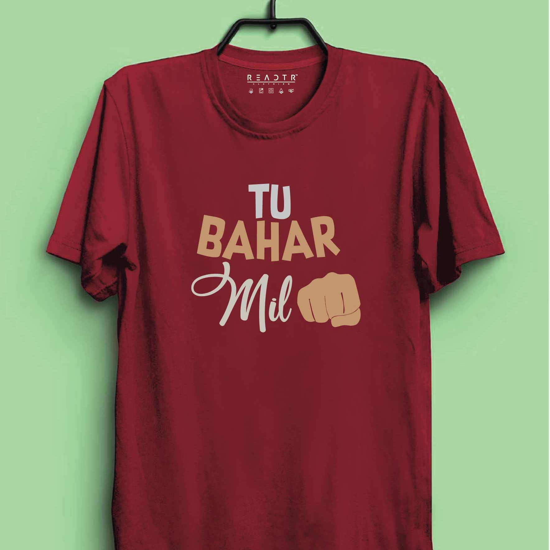 Tu Bahar Mil Reactr Tshirts For Men - Eyewearlabs