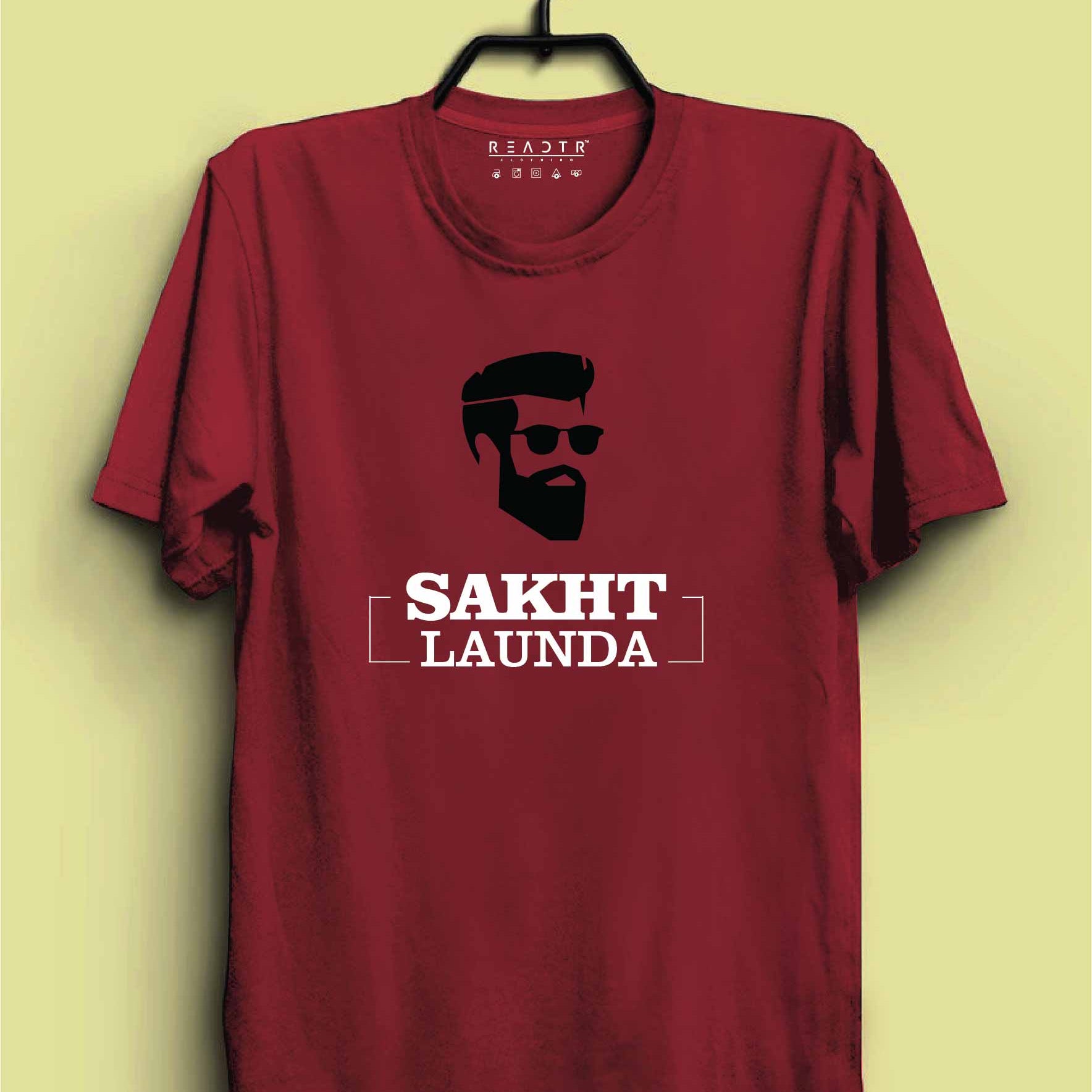 Sakht Launda Reactr Tshirts For Men - Eyewearlabs