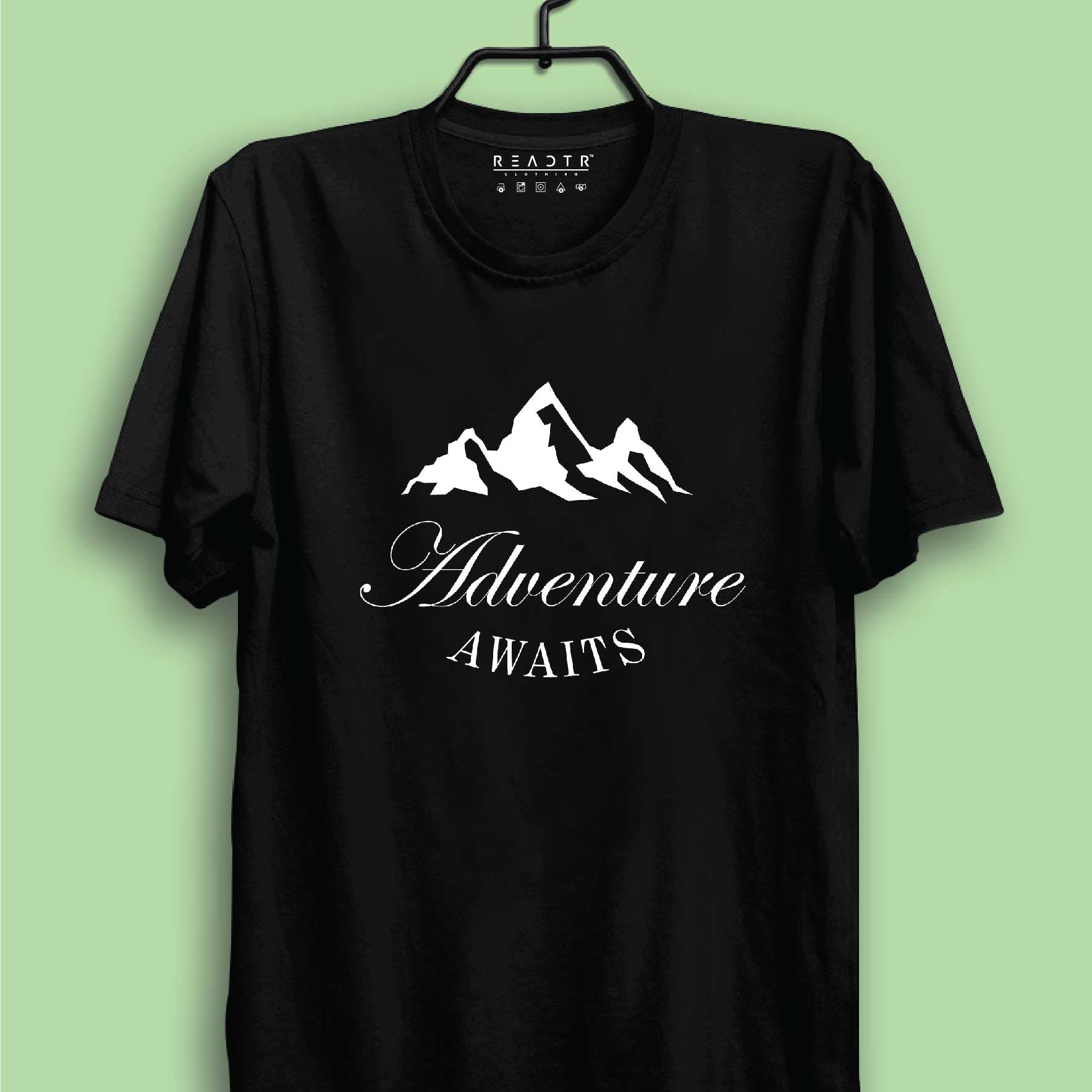 Adventure Awaits Reactr Tshirts For Men - Eyewearlabs