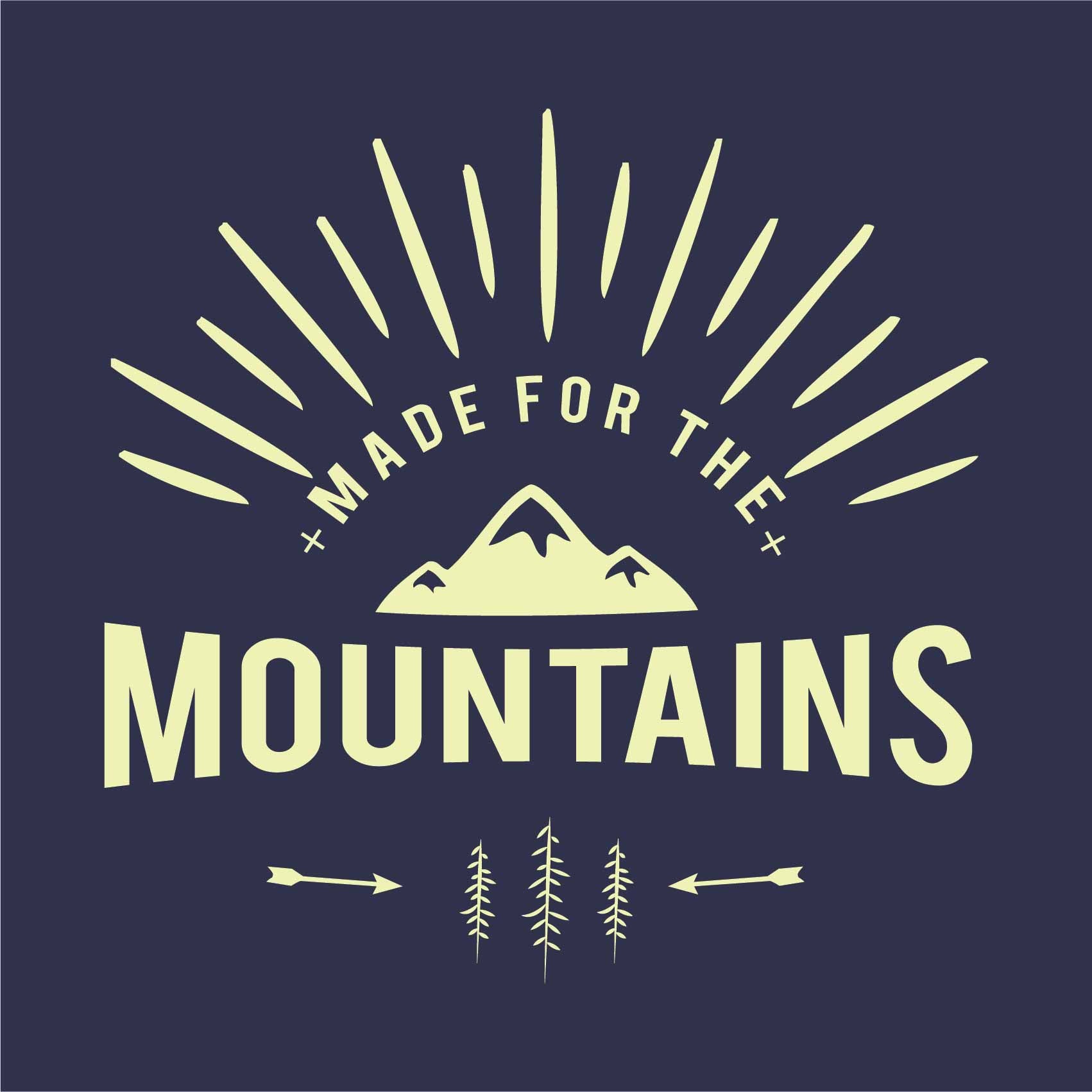 Made For The Mountains Reactr Tshirts For Men - Eyewearlabs