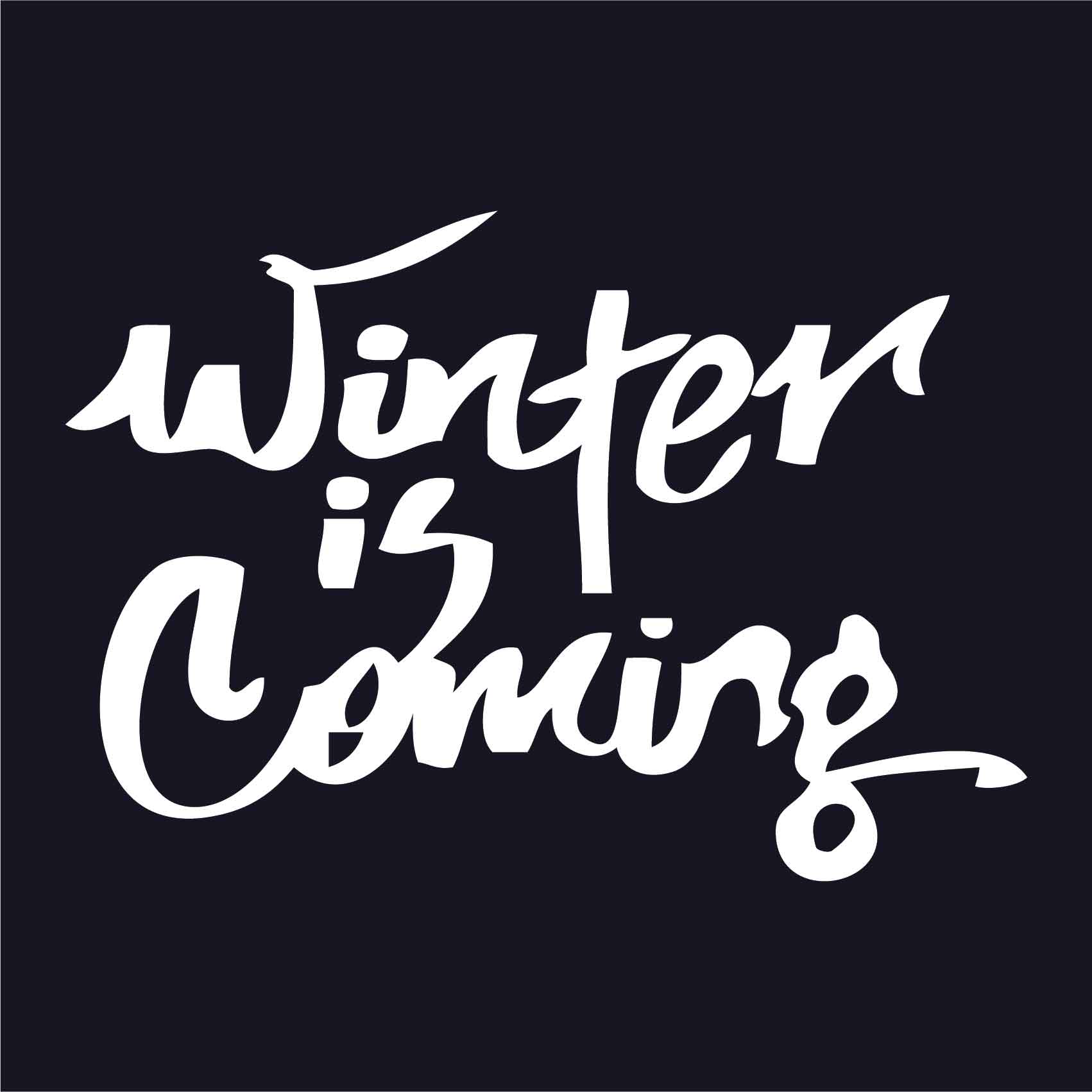 Winter Is Coming Reactr Tshirts For Men - Eyewearlabs
