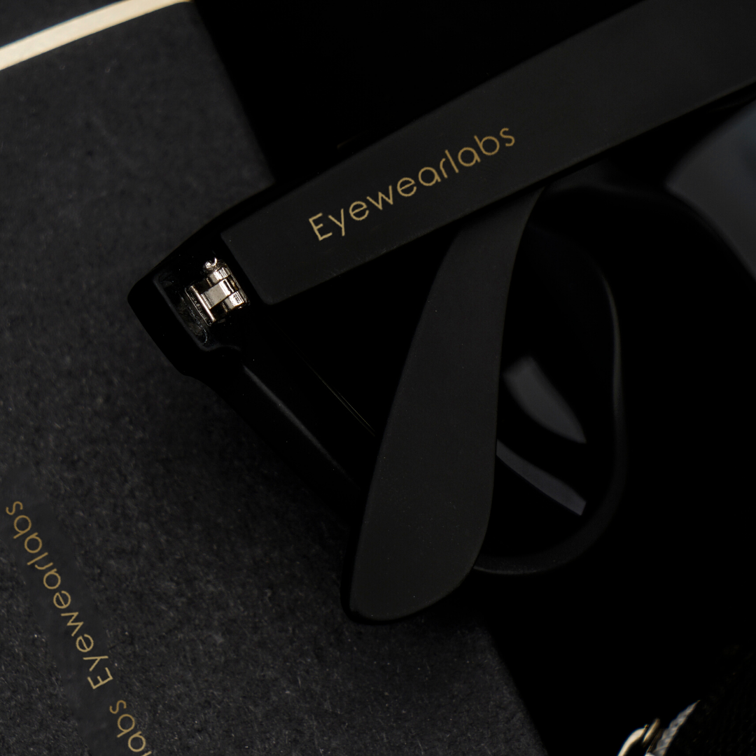 Atom Black Eyewearlabs Power Sunglasses - Eyewearlabs