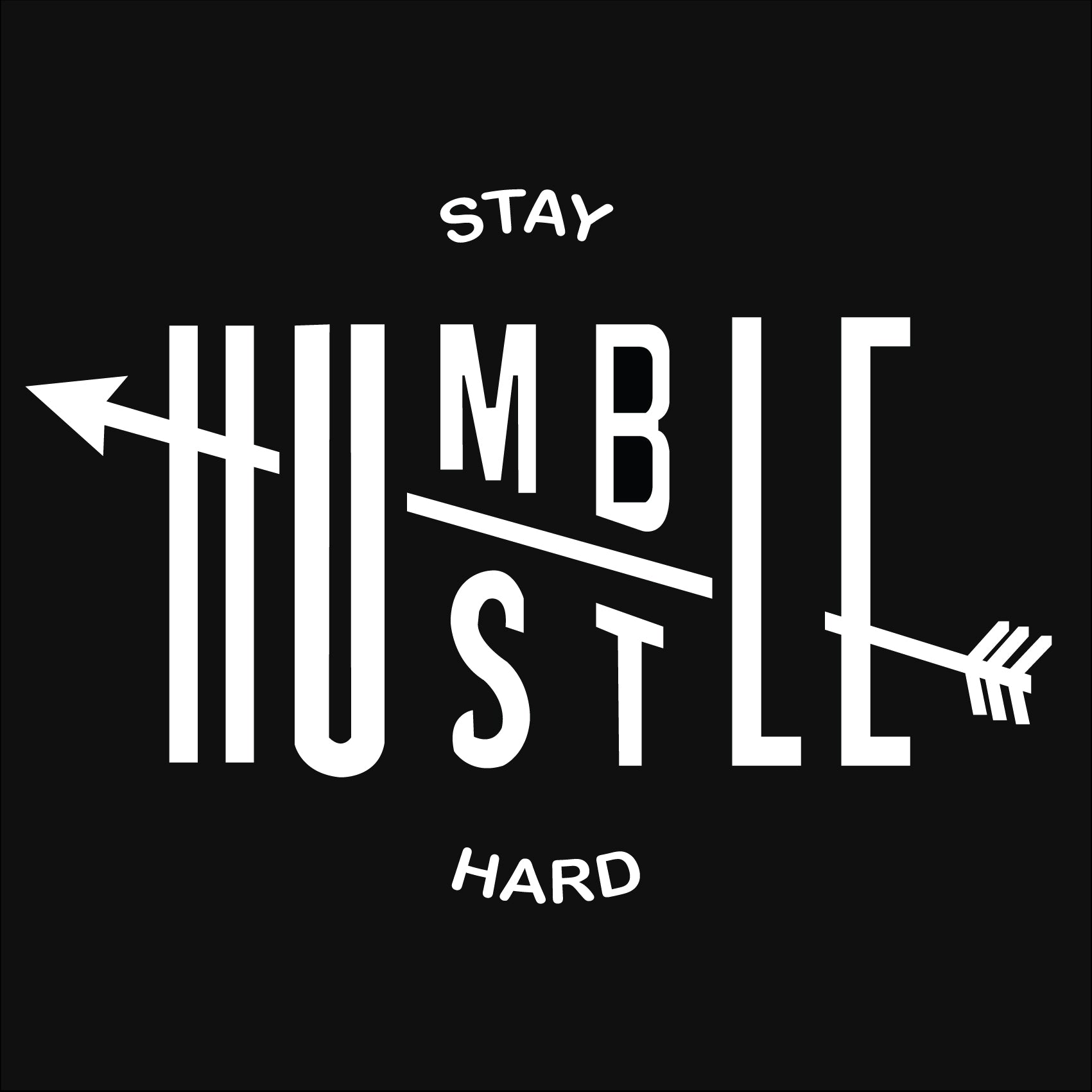 Stay Humble Hustle Hard Reactr Tshirts For Men - Eyewearlabs