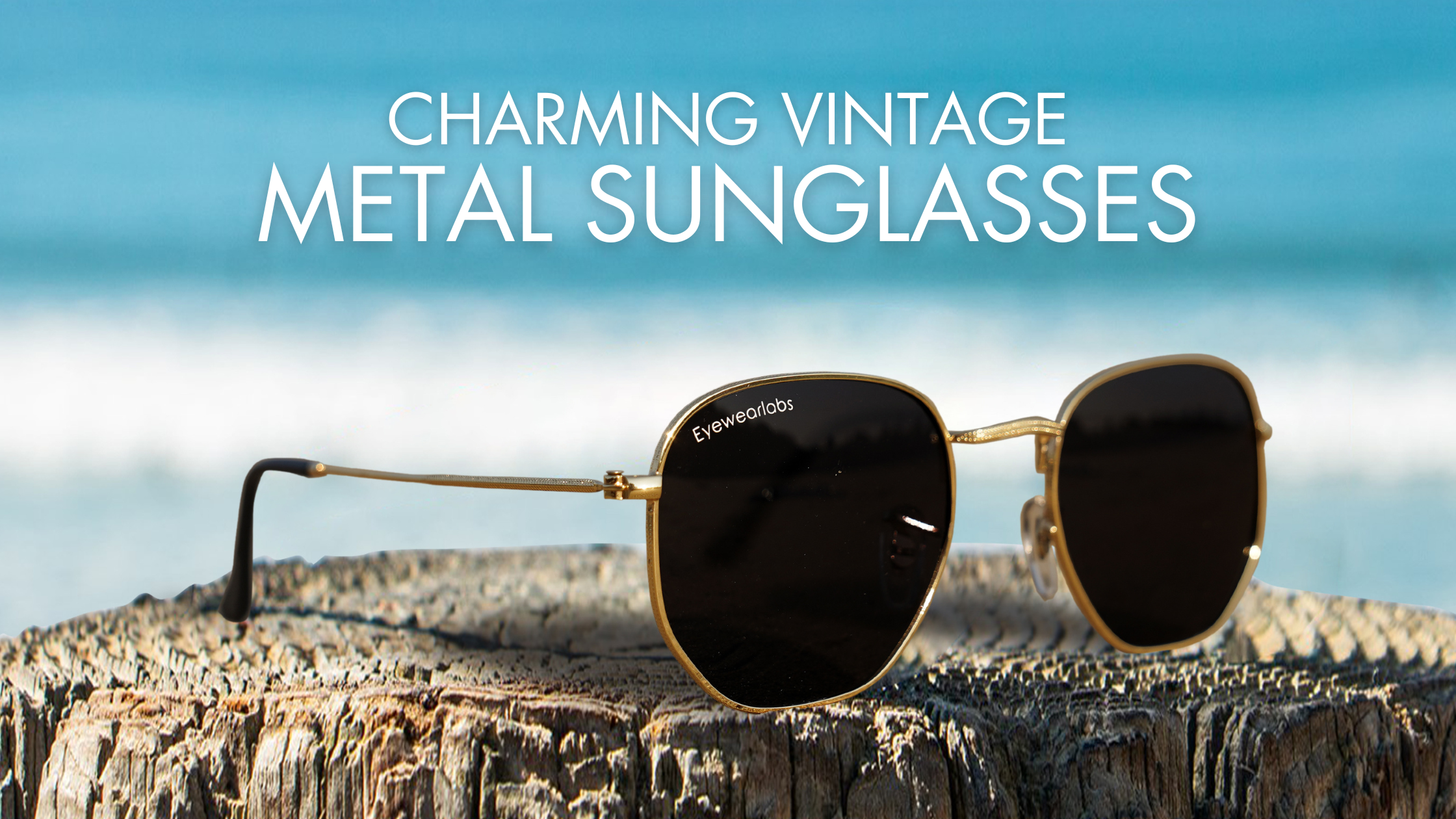 Charming Vintage Metal Eyewear