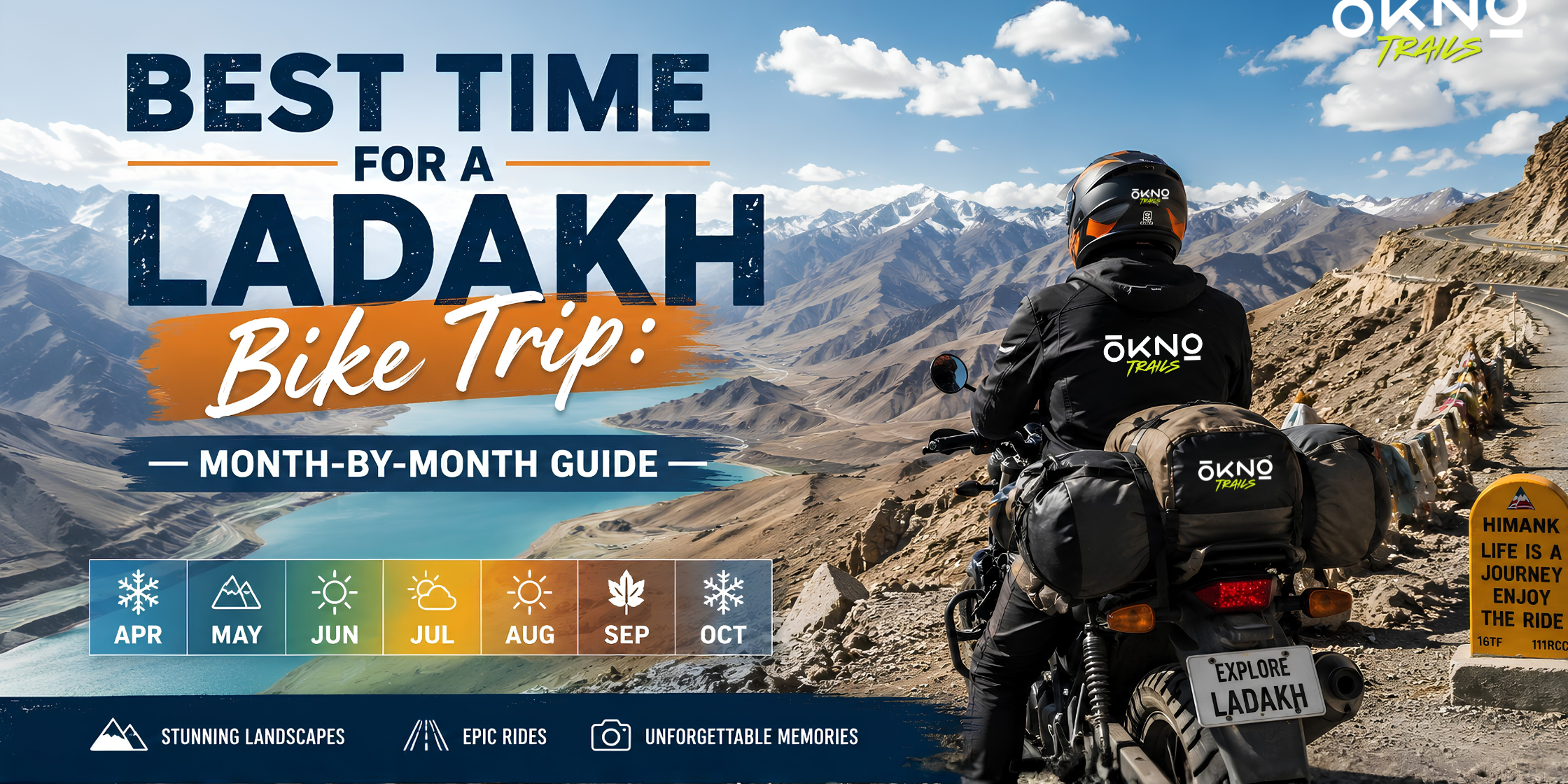 Best Time for a Ladakh Bike Trip: Month-by-Month Guide