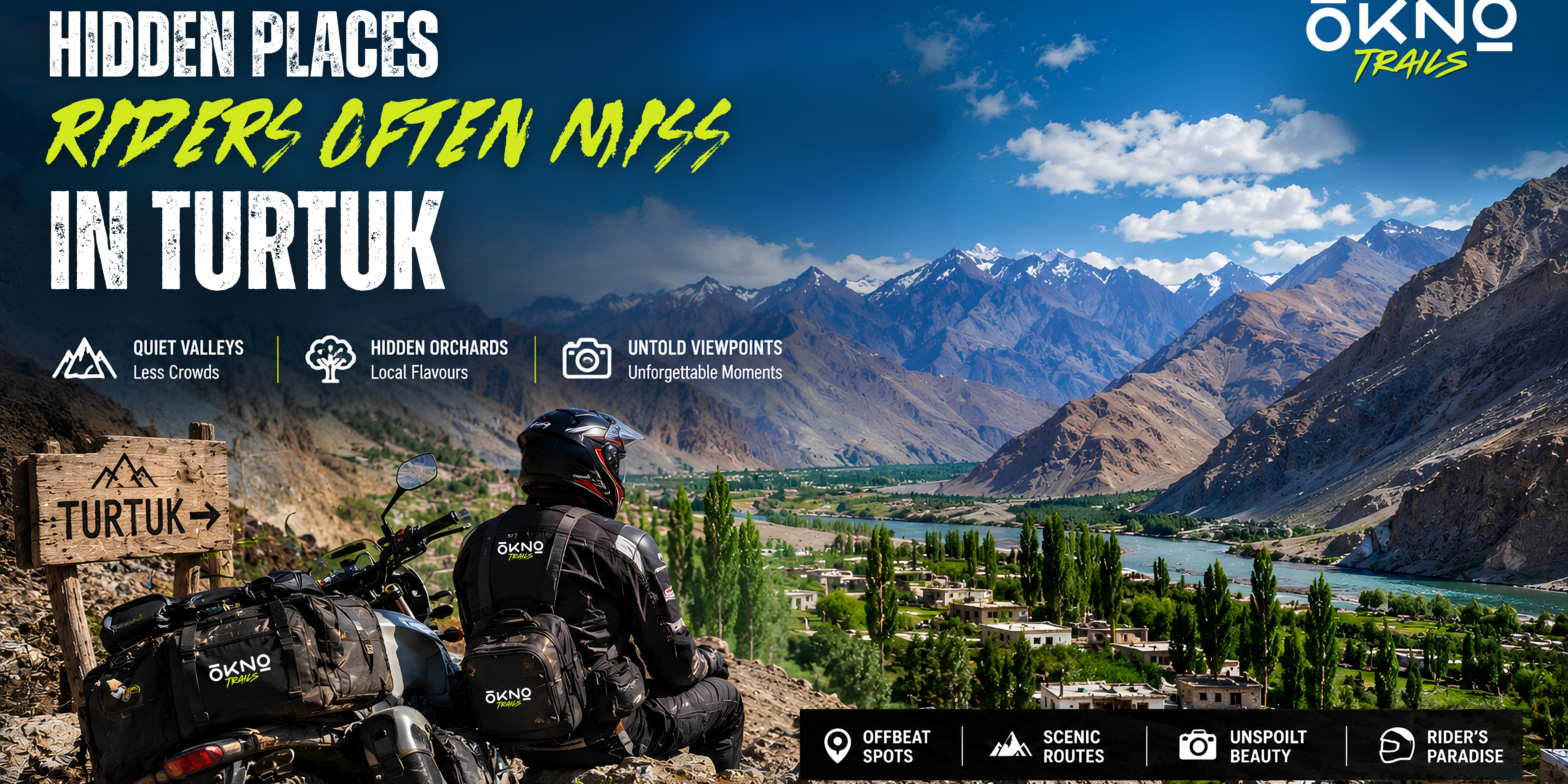 Hidden Places Riders Often Miss in Turtuk
