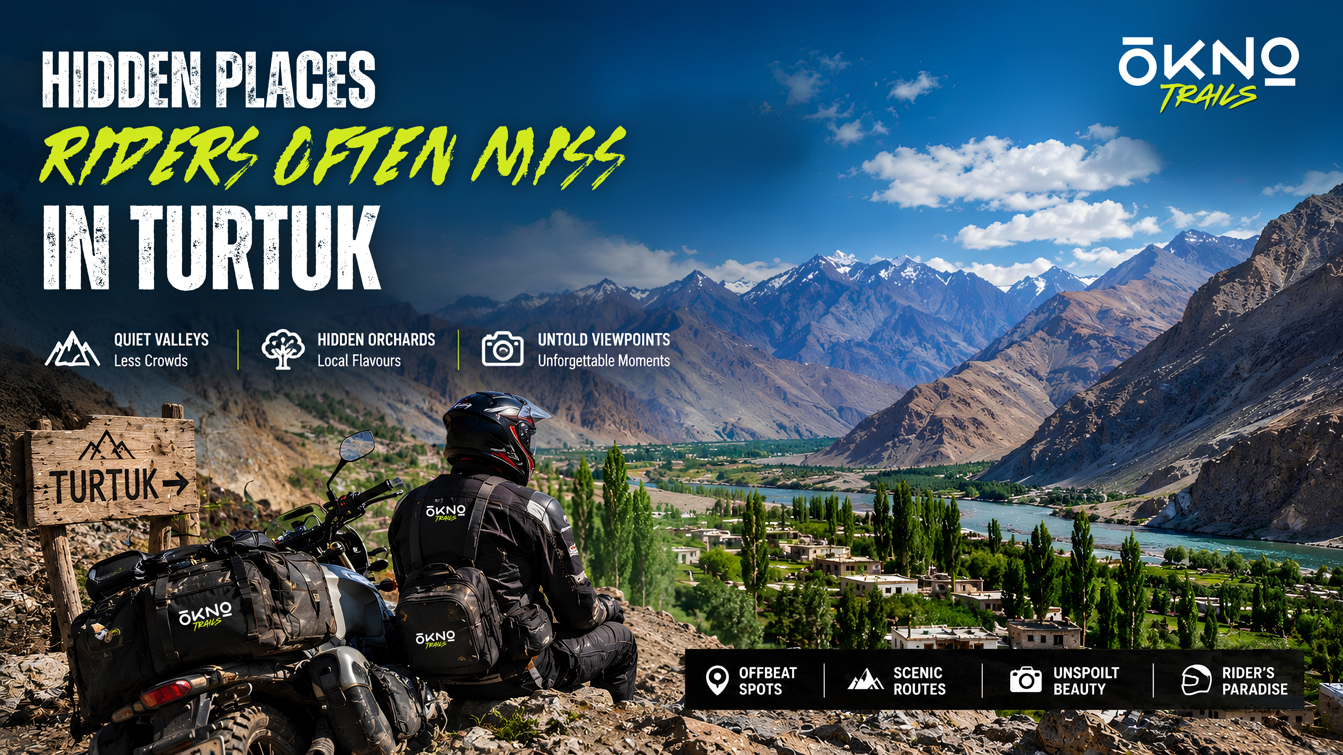 Hidden Places Riders Often Miss in Turtuk
