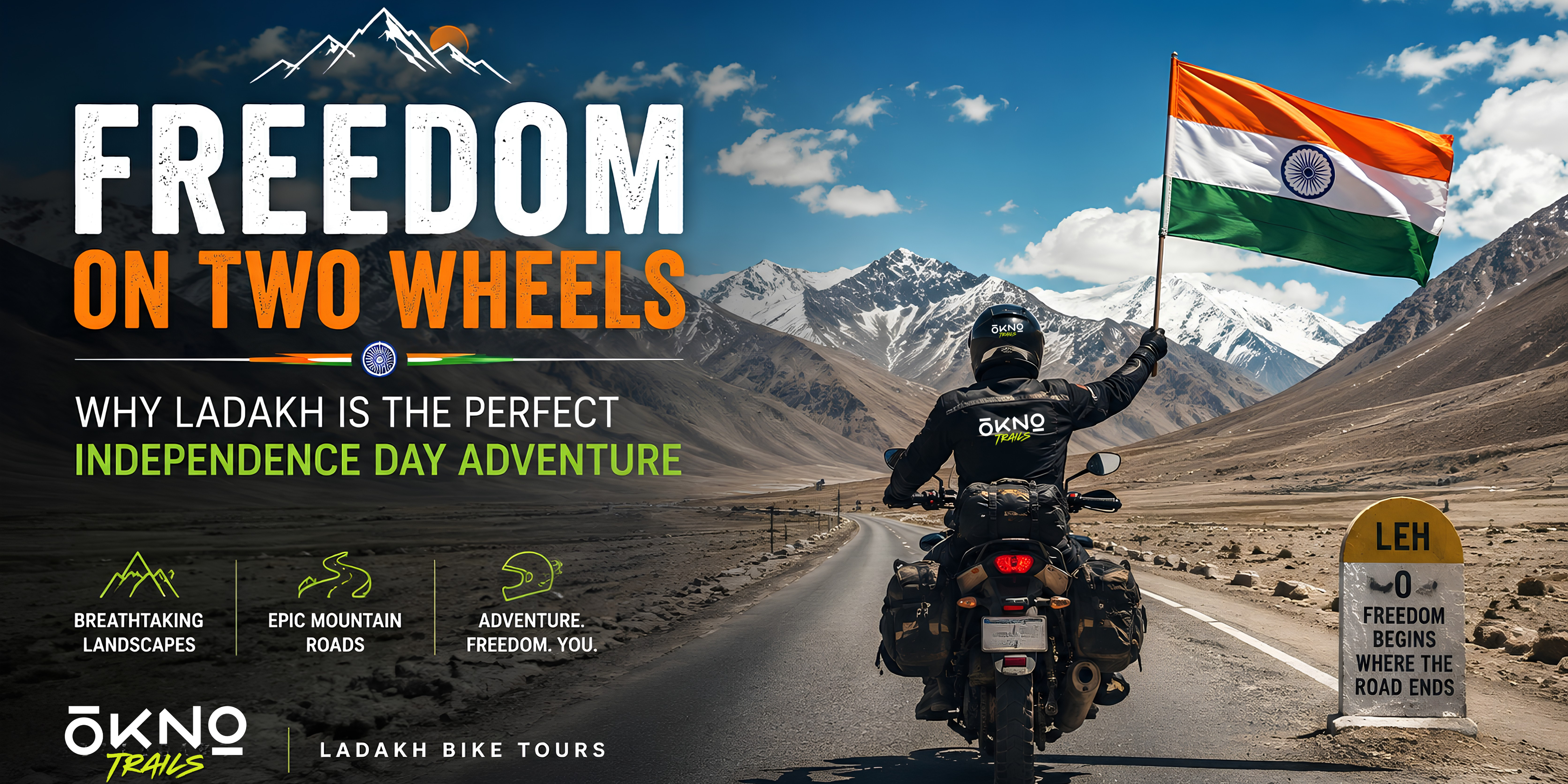Freedom on Two Wheels: Why Ladakh Is the Perfect Independence Day Adventure