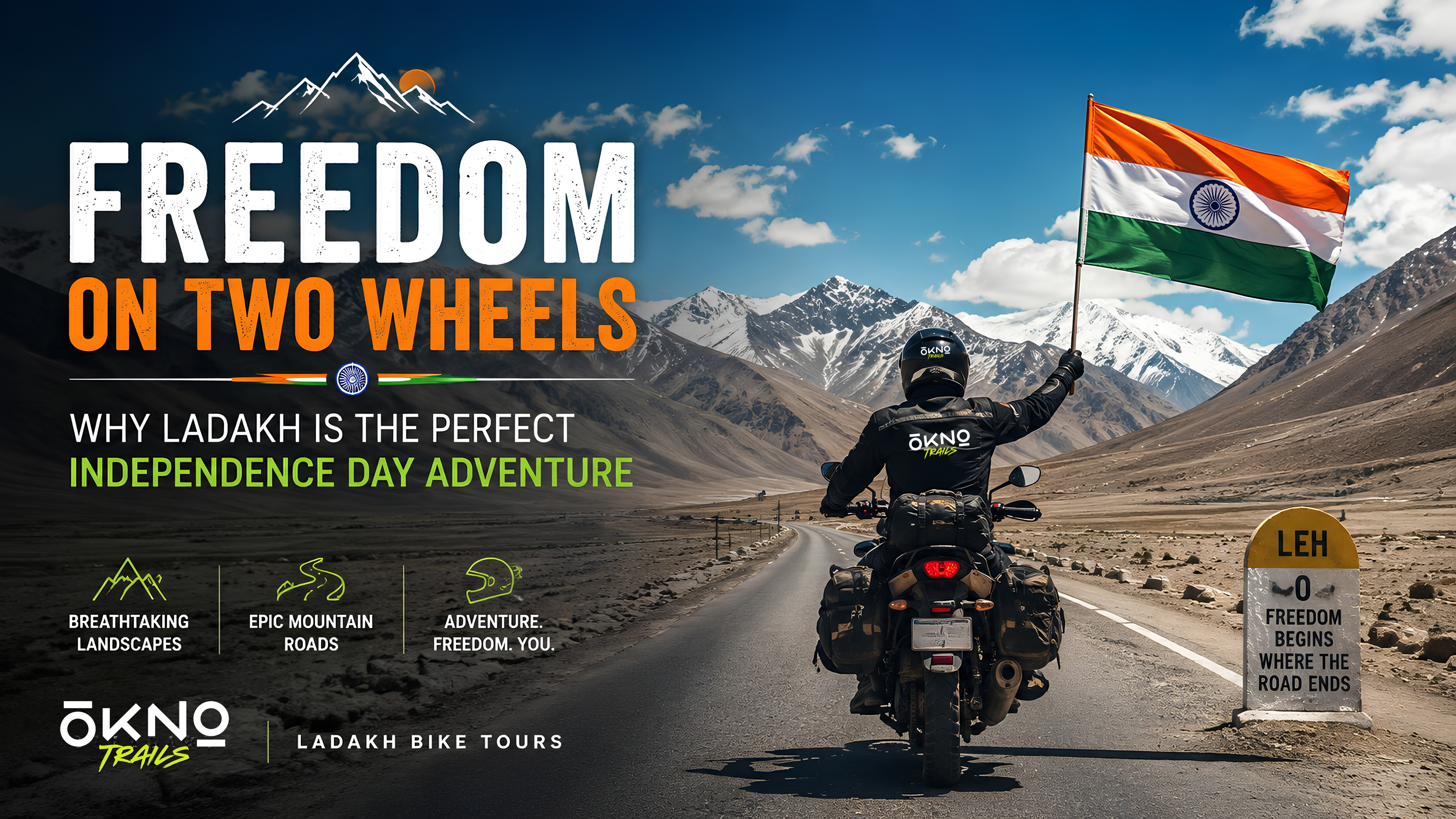 Freedom on Two Wheels: Why Ladakh Is the Perfect Independence Day Adventure
