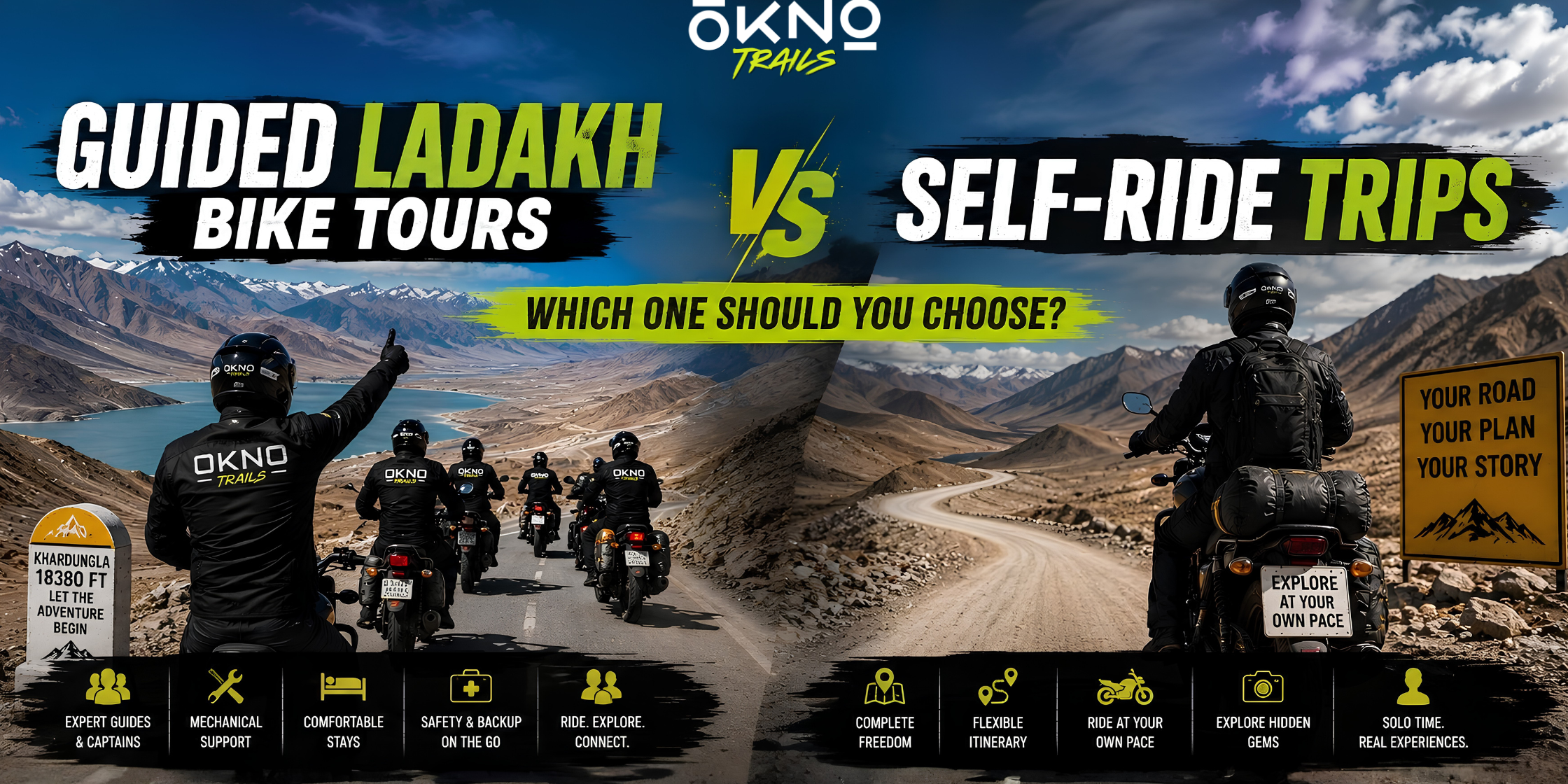 Guided Ladakh Bike Tours vs Self-Ride Trips: Which One Should You Choose?