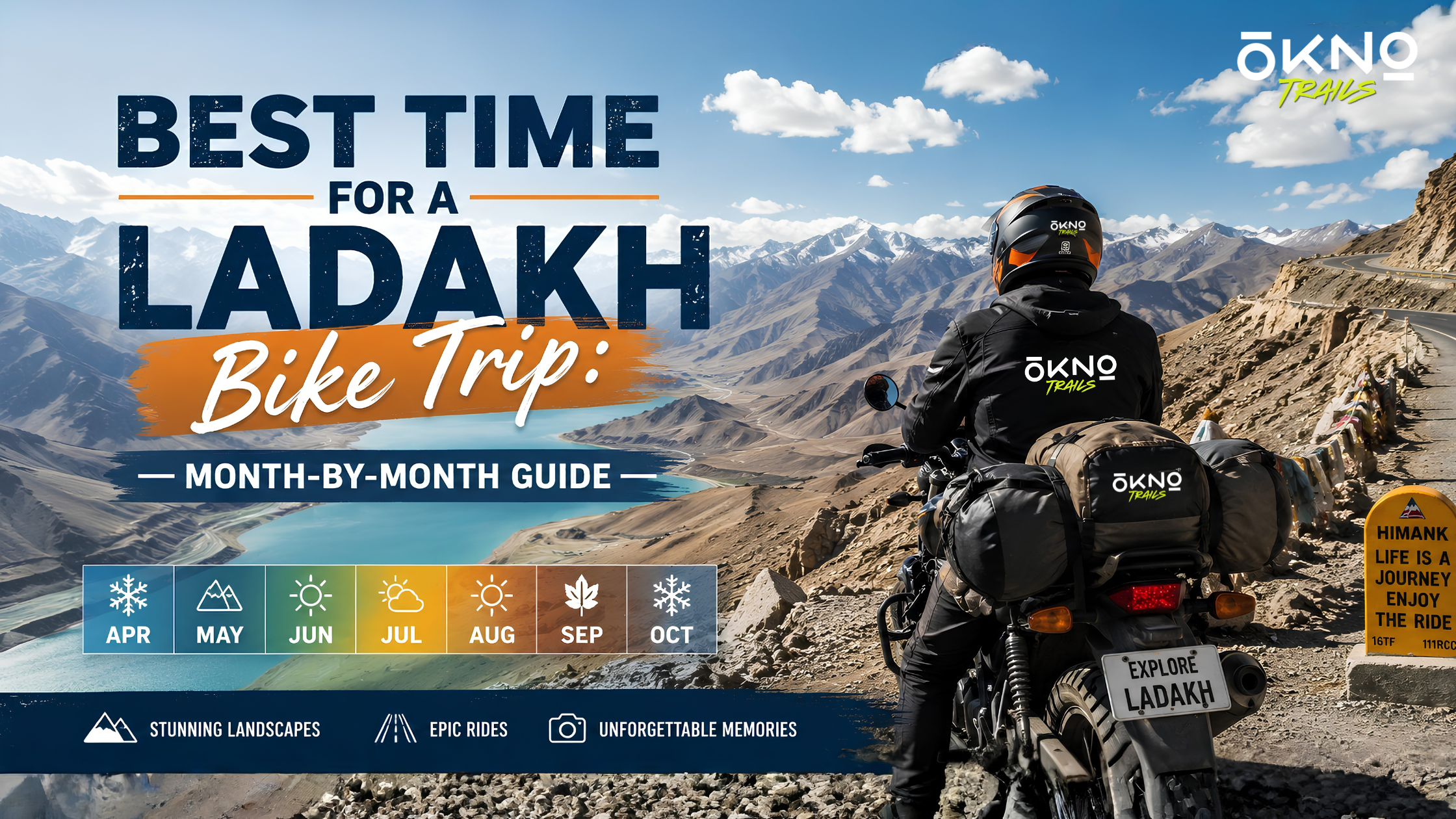 Best Time for a Ladakh Bike Trip: Month-by-Month Guide