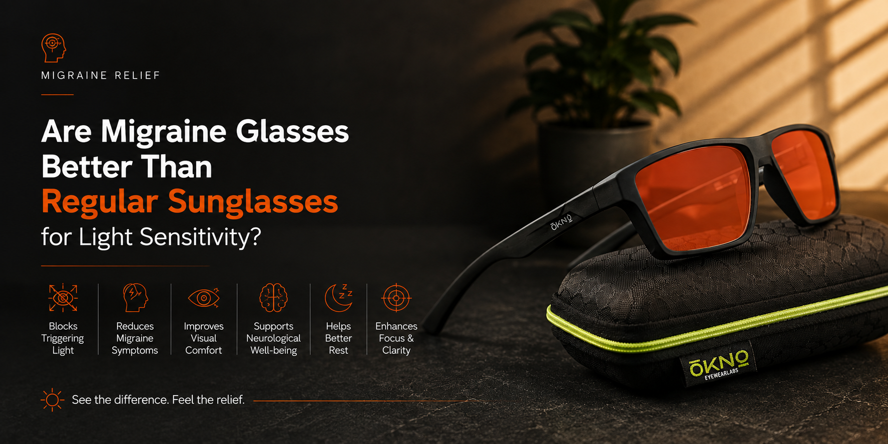 Are Migraine Glasses Better Than Regular Sunglasses for Light Sensitivity?