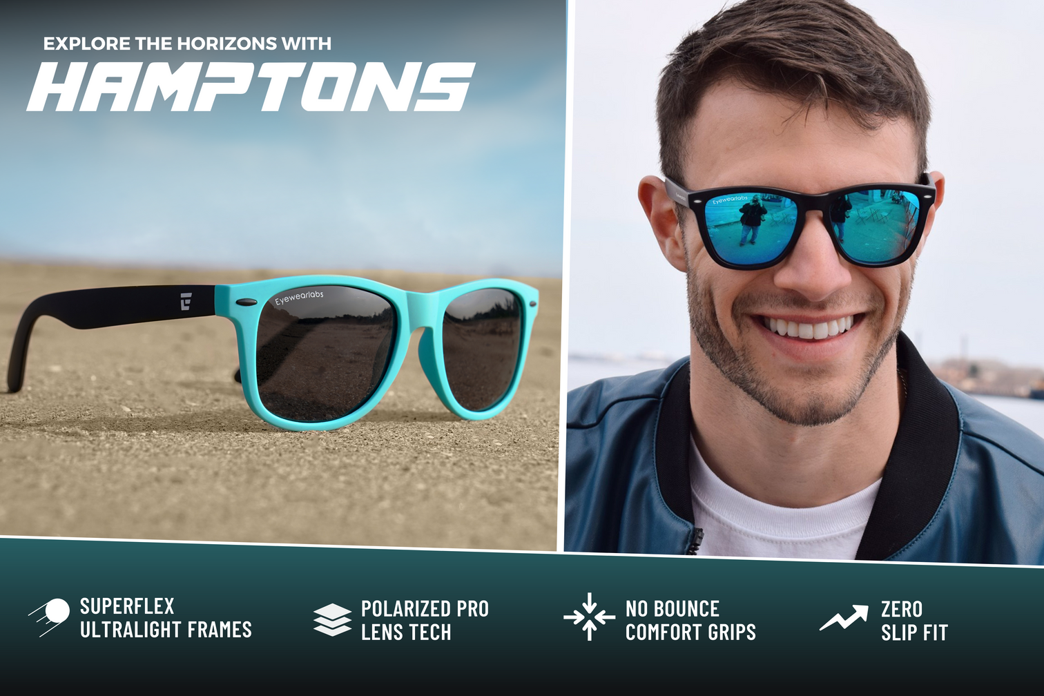 Hamptons Classic Square & Stylish Sunglasses Eyewearlabs