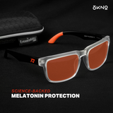 Tornado Black | Deep Sleep & Fatigue Relief Glasses