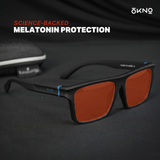 Barton Matte Black | Deep Sleep & Fatigue Relief Glasses