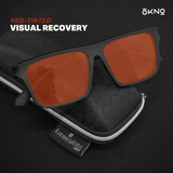 Barton Matte Black | FL-41 Migraine Relief Glasses