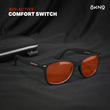 Atom Black | FL-41 Migraine Relief Glasses