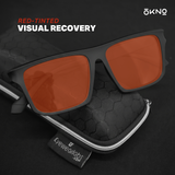 Barton Matte Black | Deep Sleep & Fatigue Relief Glasses