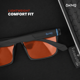 Barton Matte Black | Deep Sleep & Fatigue Relief Glasses