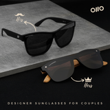 RV Matte Black & Wood Black | Set of 2