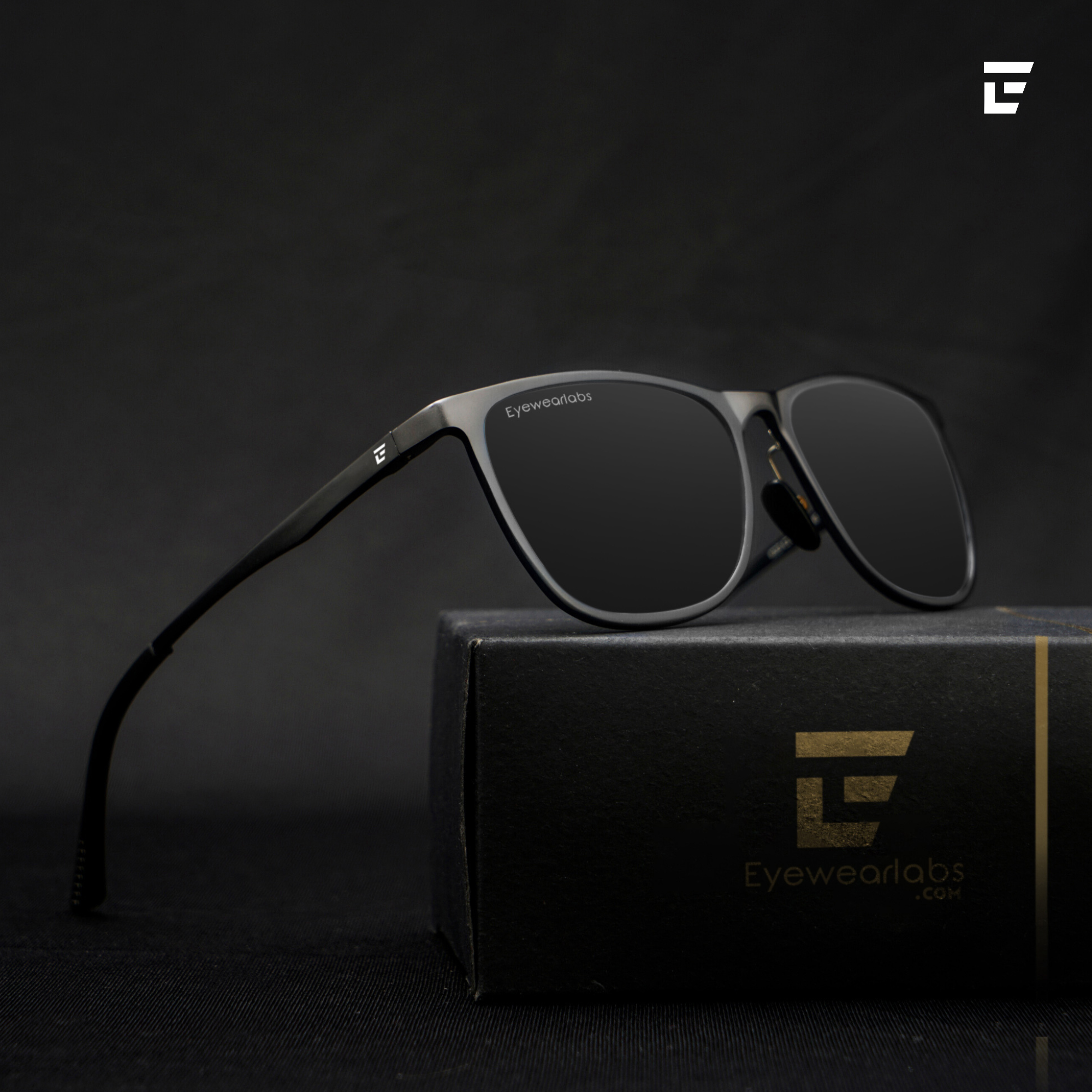 Blaze Black Gun Grey - Eyewearlabs