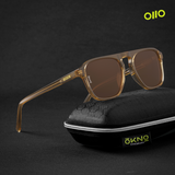 Haydn | Tan Brown Power Sunglasses