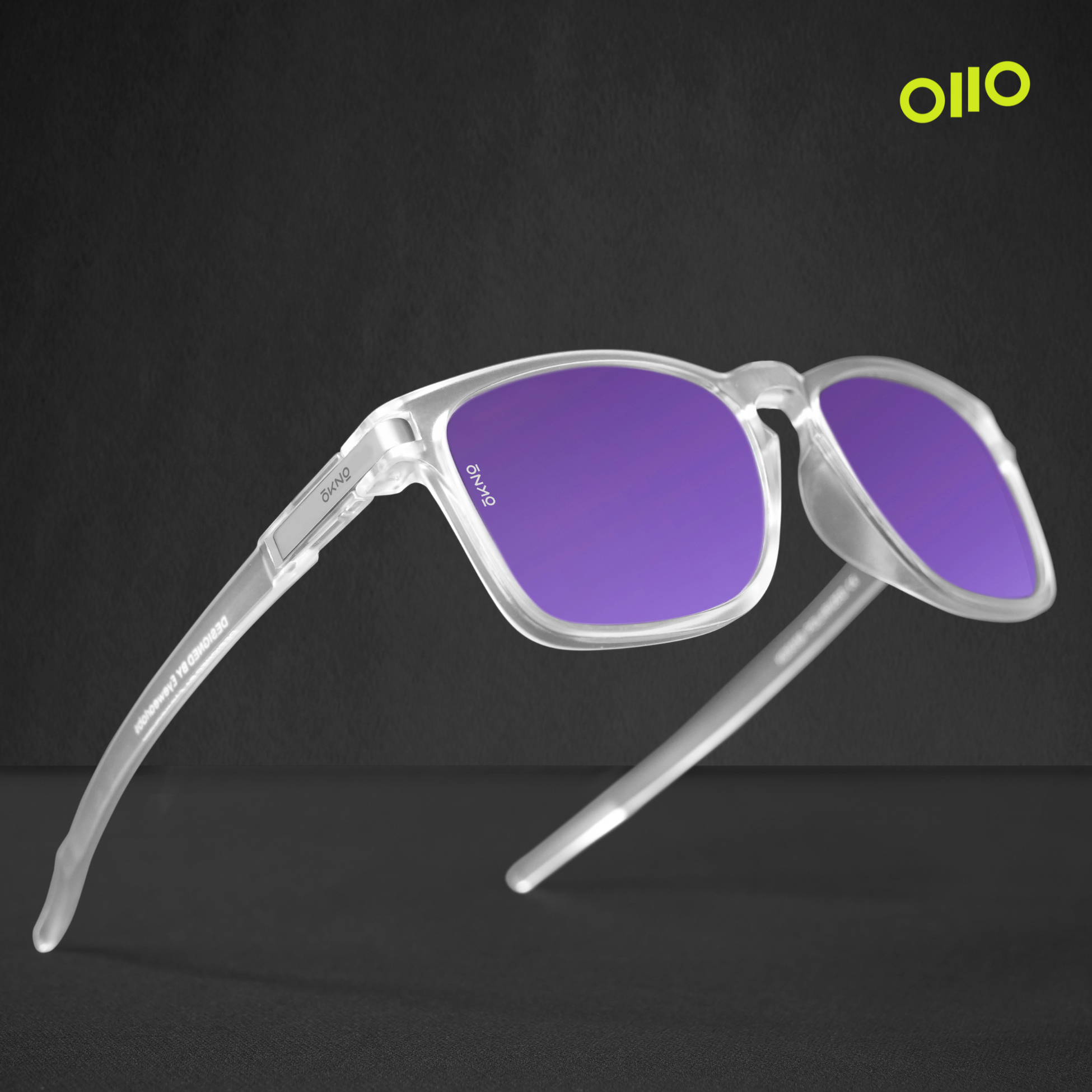 Buy Classic Crystal Purple Sunglasses for Men Online at Eyewearlabs