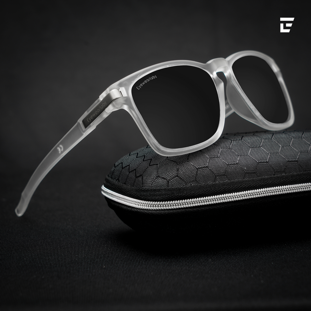 Buy Stylish Crystal Green Sunglasses for Men Online at Eyewearlabs