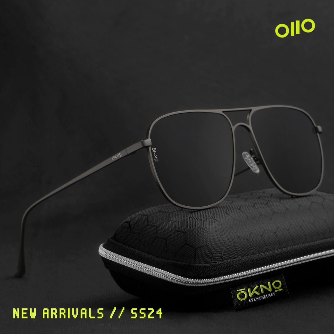 Get Hiro Mist Metallic Sunglasses OKNO By Eyewearlabs India