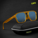 Rayne | Sunset Orange Power Sunglasses