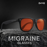 Atom Black | FL-41 Migraine Relief Glasses