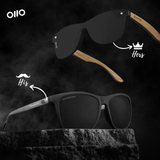 Barkley Black & Wood Black | Set of 2
