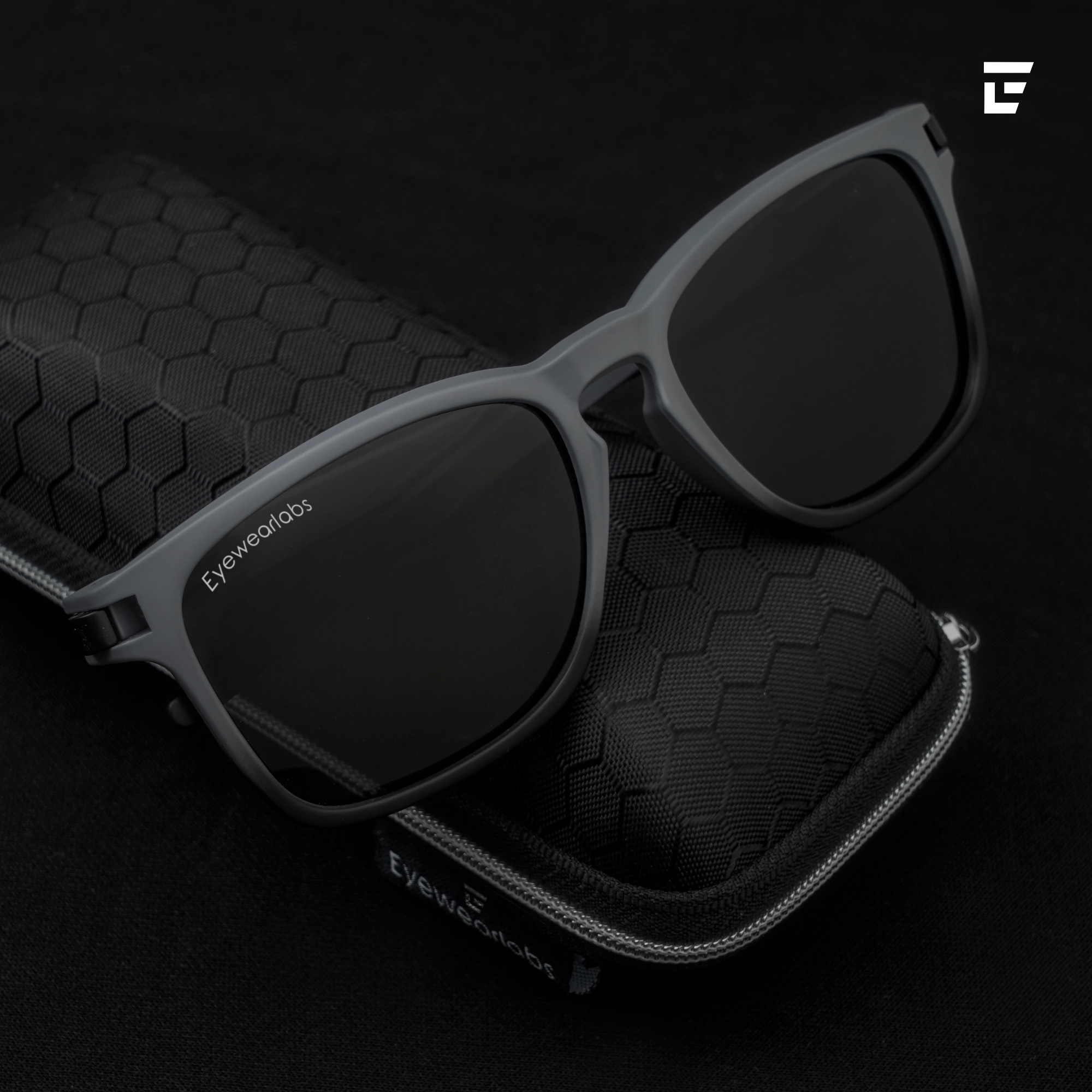 Gladiator Black Prescription Lens - Eyewearlabs