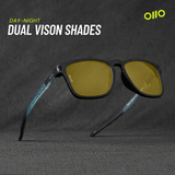 Rally | Ebony Night Vision Prescription Lens