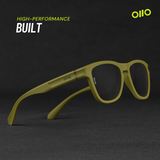 Magnus | Moss Matte Power Sunglasses
