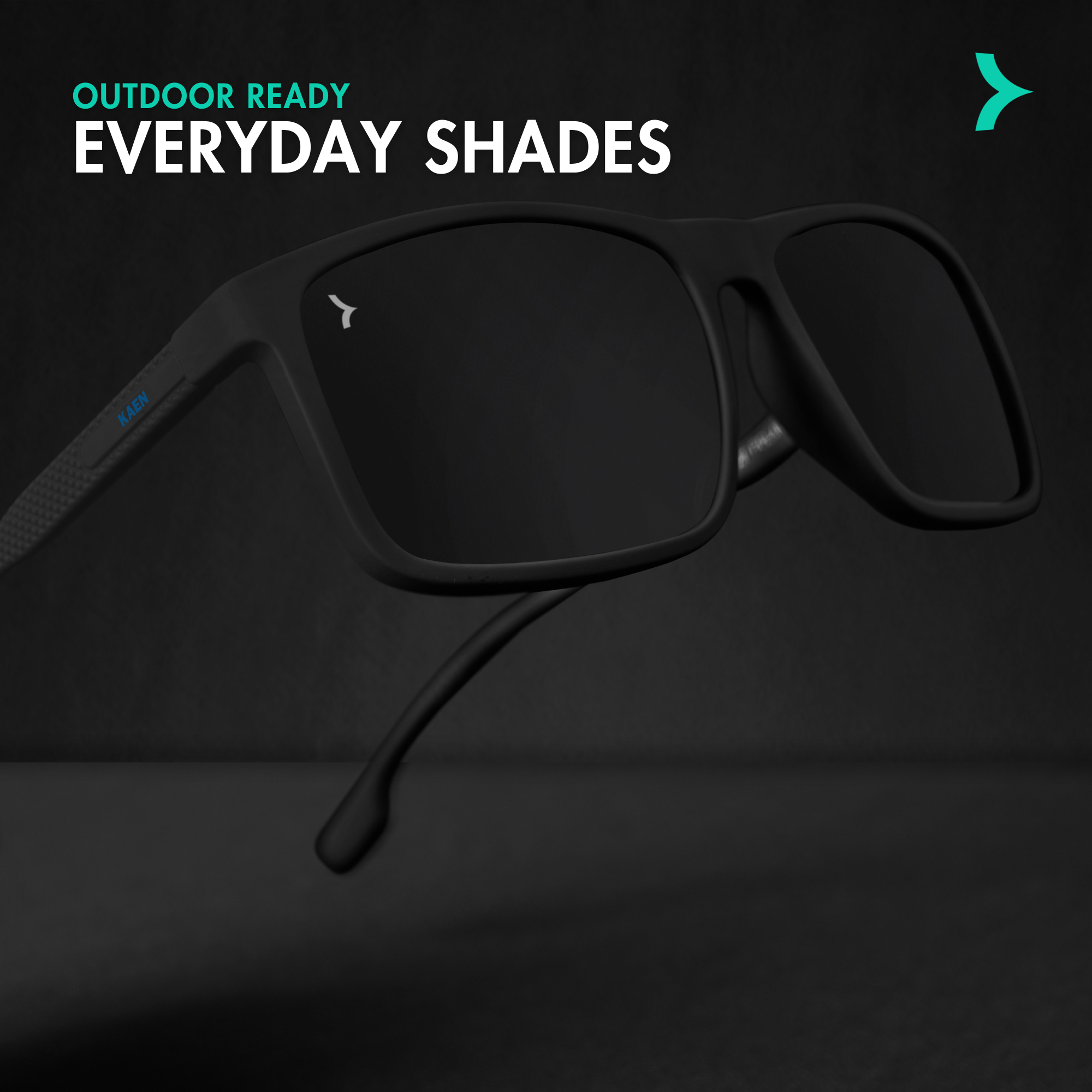 Kole Black Sunglasses by KAEN Stylish and Affordable Sunglasses