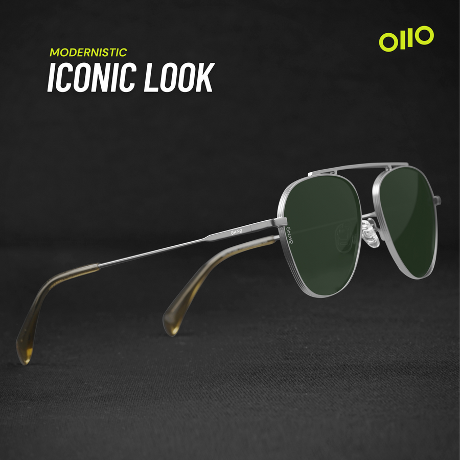 Find Luca Jade Metallic Sunglasses Collection OKNO By Eyewearlabs India