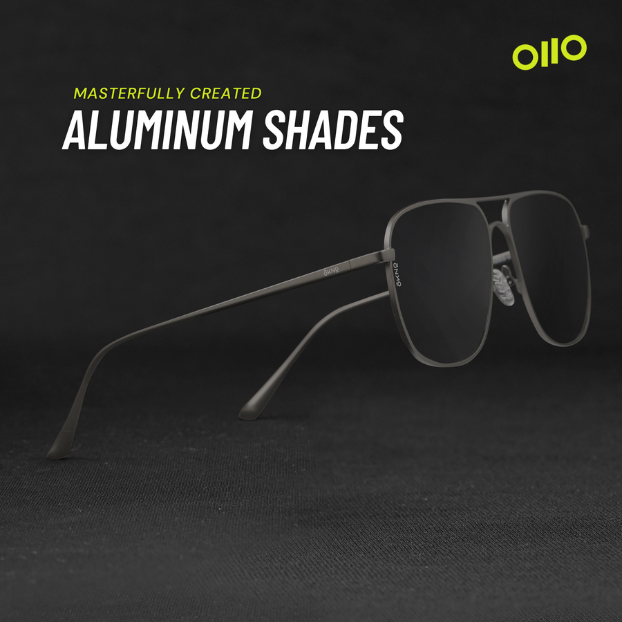 Get Hiro Mist Metallic Sunglasses OKNO By Eyewearlabs India