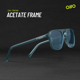 Haydn | Denim Blue Power Sunglasses