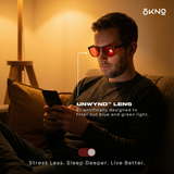 Barton Matte Black | Deep Sleep & Fatigue Relief Glasses
