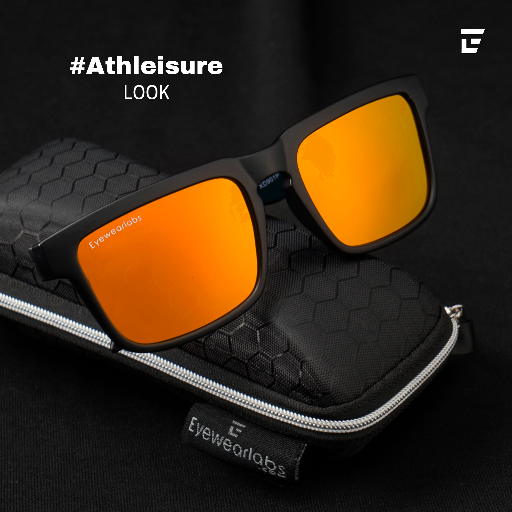 Buy Martian Orange Sunglasses for Men Online Eyewearlabs