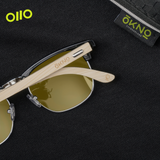 Cruz Wooden Night Vision Power Sunglasses