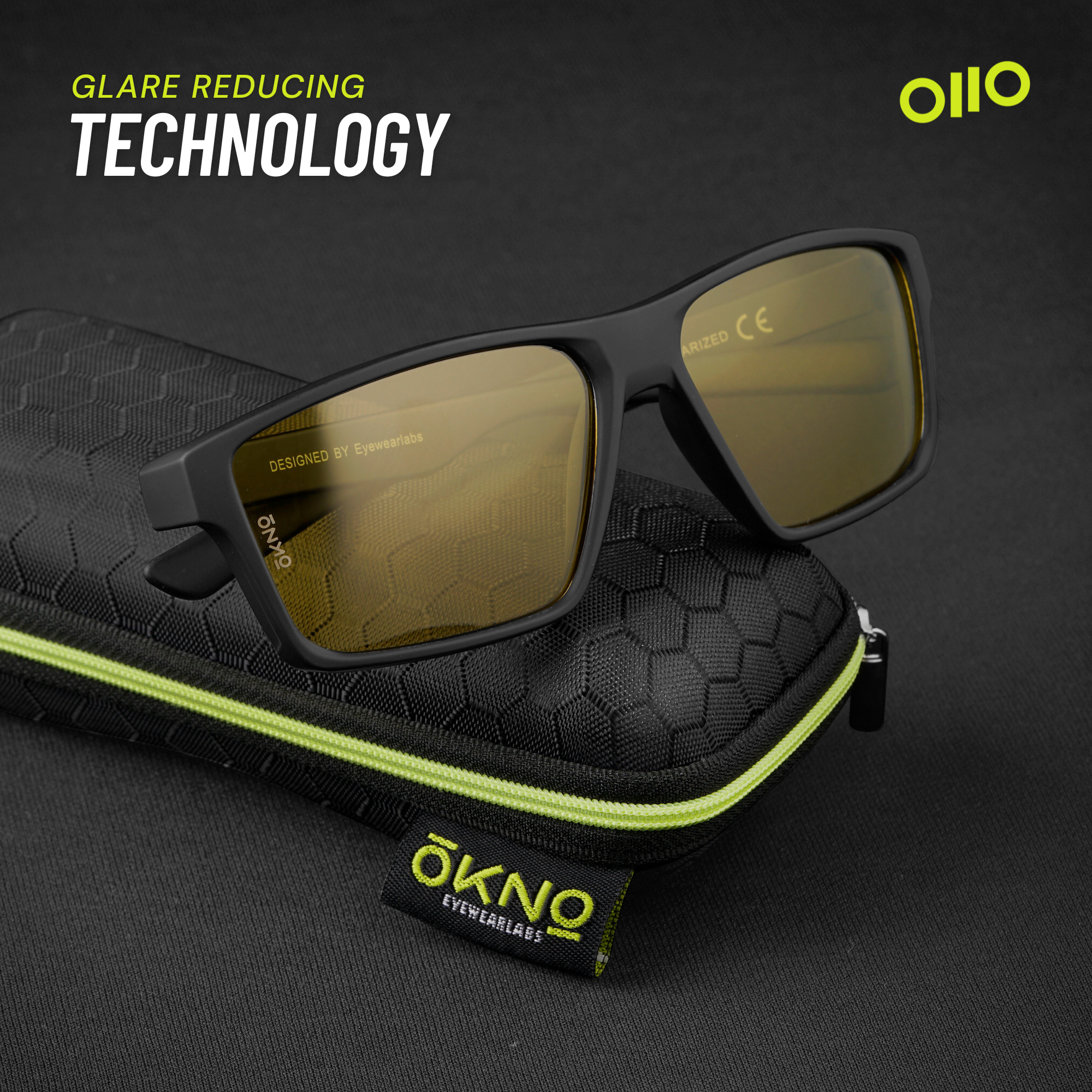 Norg | Yellow Night Vision Prescription Lens - Eyewearlabs
